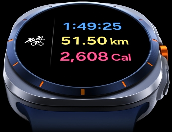 Entrenamiento largo en el Galaxy Watch Ultra