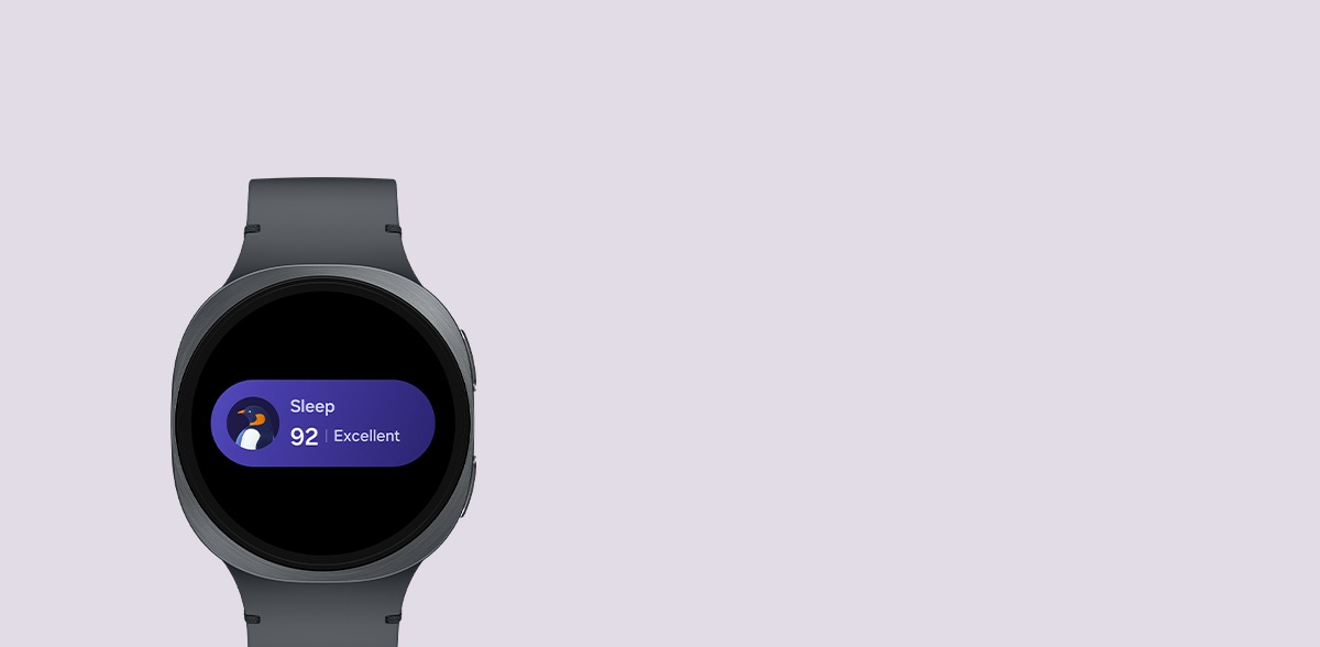 Coaching de sueño en Galaxy Watch8