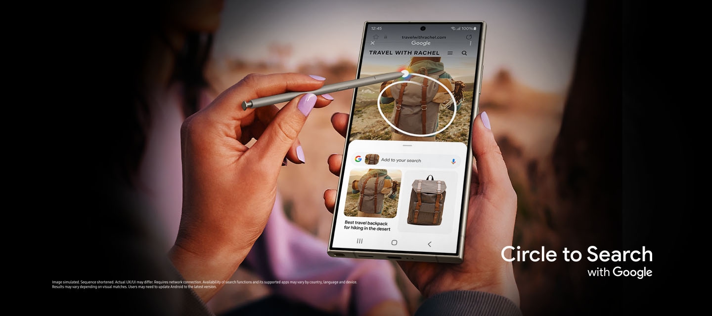 Tìm hiểu cách sử dụng Circle to Search trên Samsung Galaxy S24 được trang bị AI