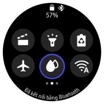 galaxy watch active water lock mode