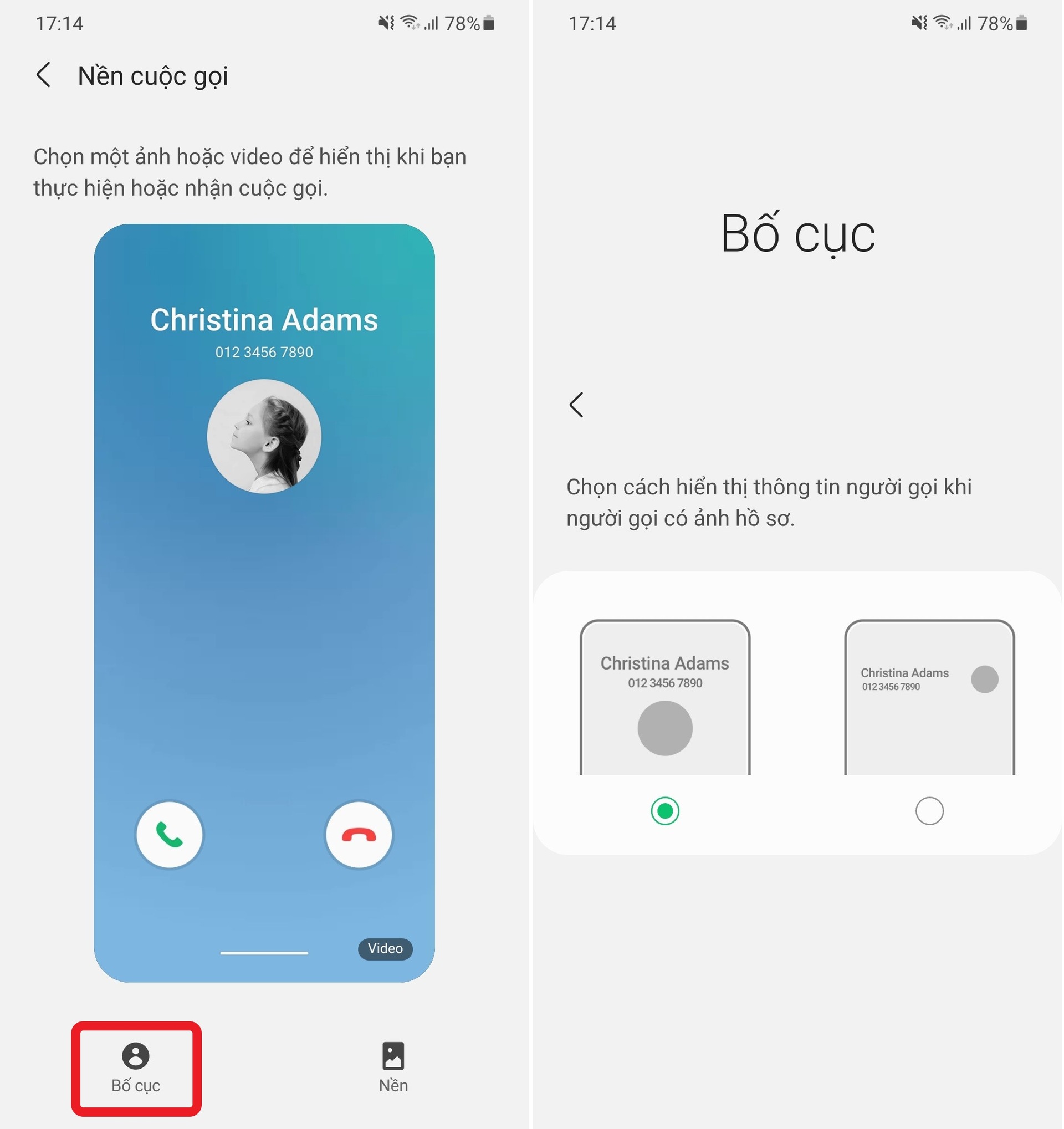 Cách thay đổi giao diện cuộc gọi trên Android 11