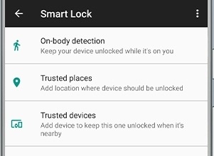 image of smart lock types