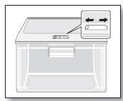 How Do I use the moisture control box on my One Door Samsung refrigerator?