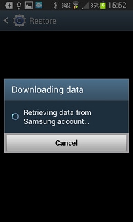 Restoring data