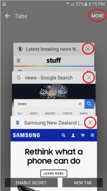 How Do I Close 99 Tabs on My Samsung: Quick & Easy!