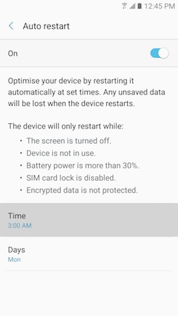 Auto restart 6