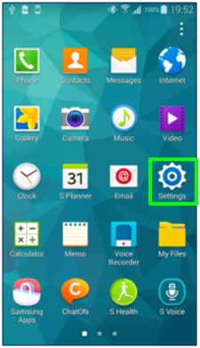 GS5 - Settings Icon Framed