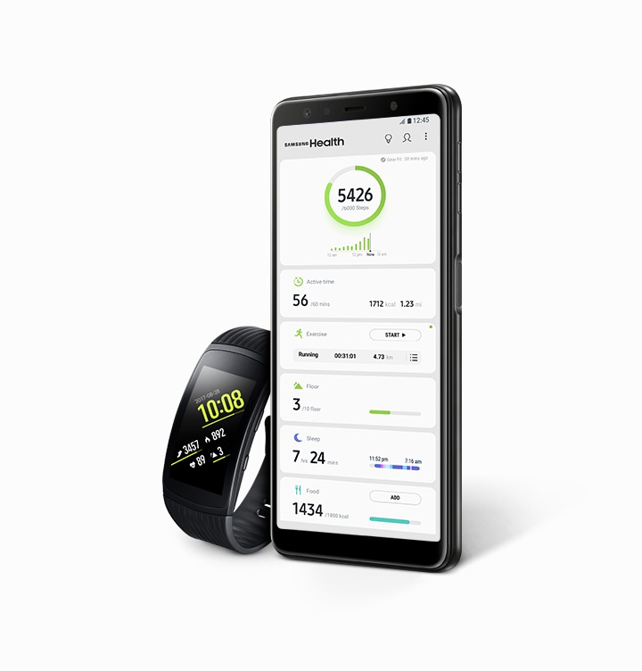 Become active with Samsung Health 