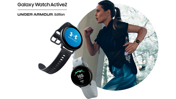 Samsung galaxy watch active online 2 40mm under armour