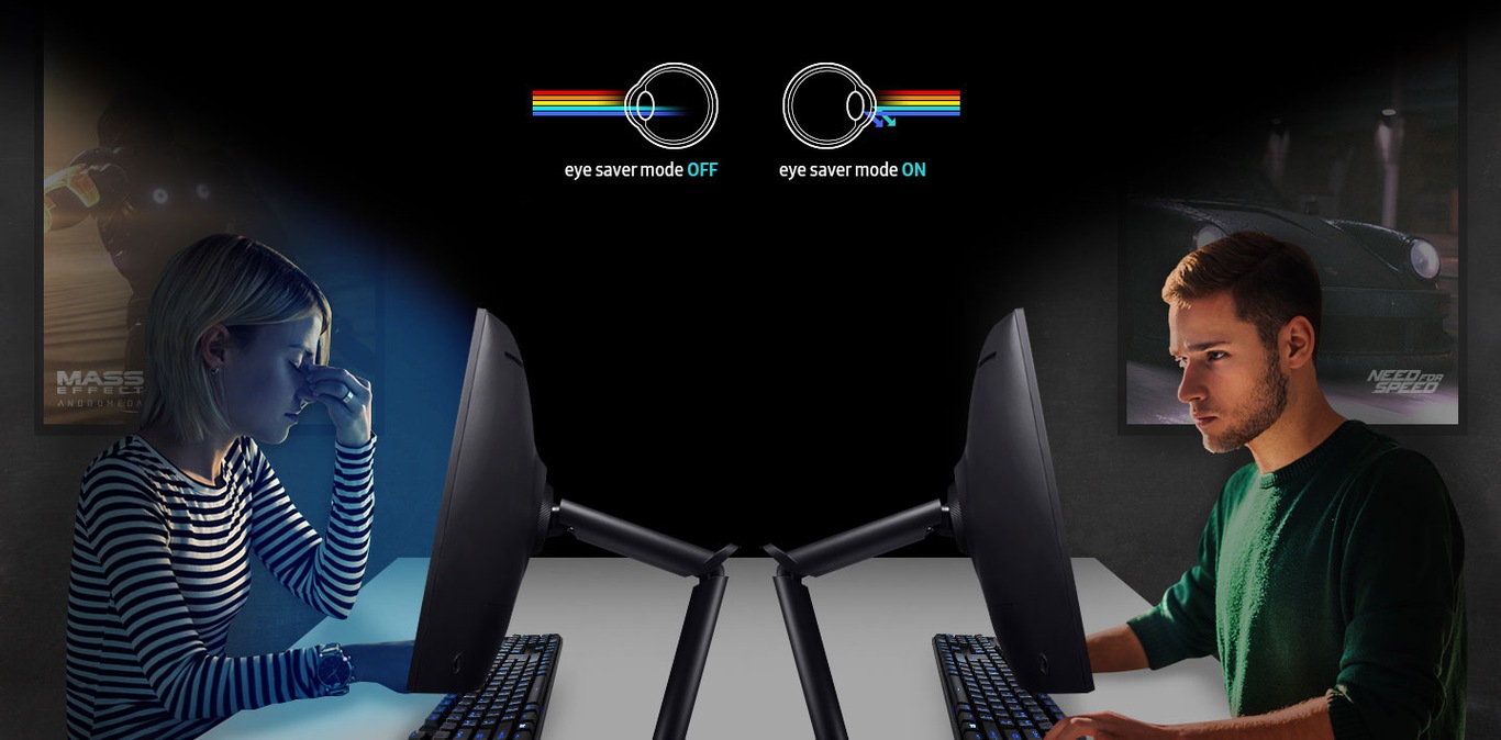 Spielen Sie mit minimaler Belastung für die Augen