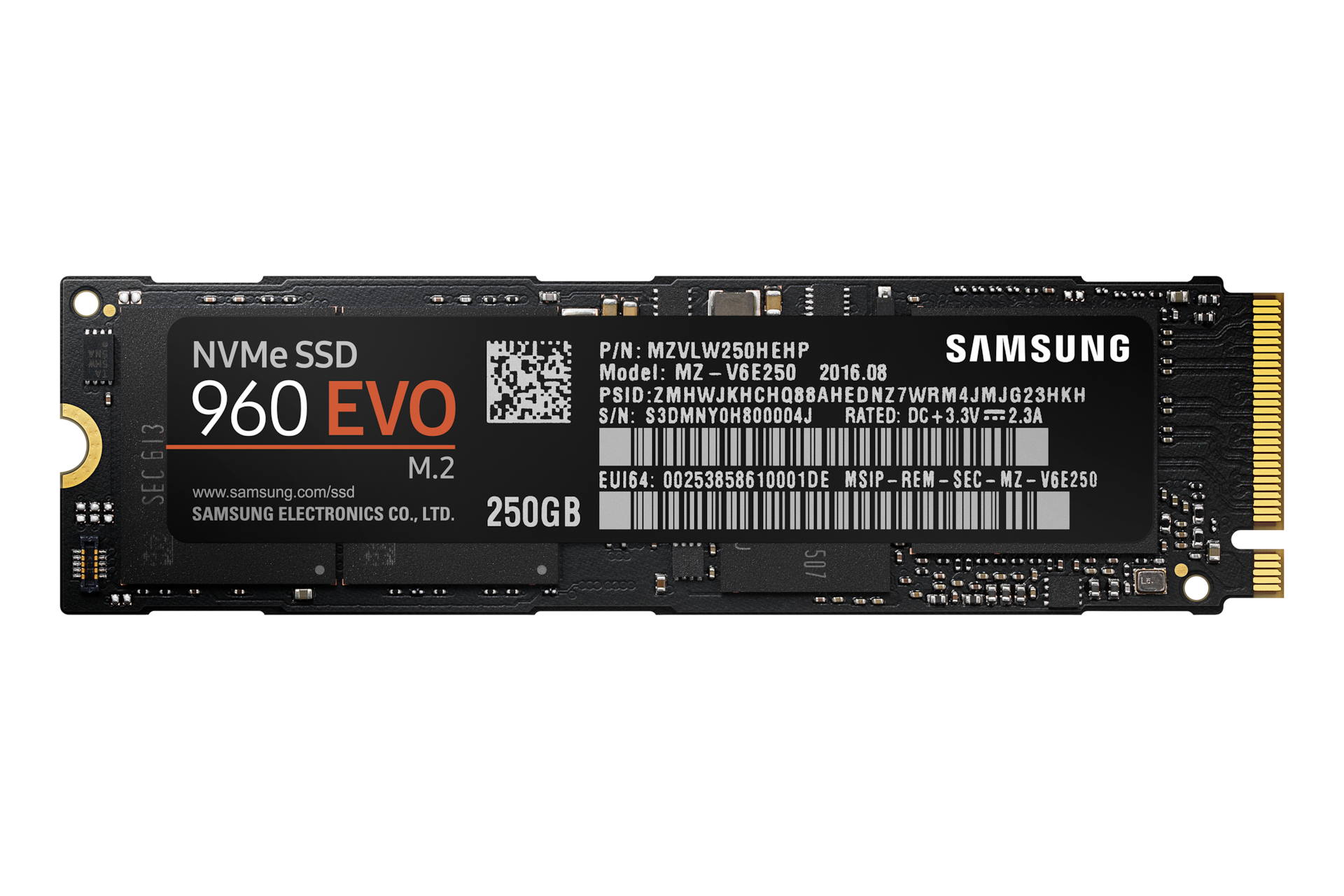 960 EVO M.2 SSD | MZ-V6E250BW | Samsung