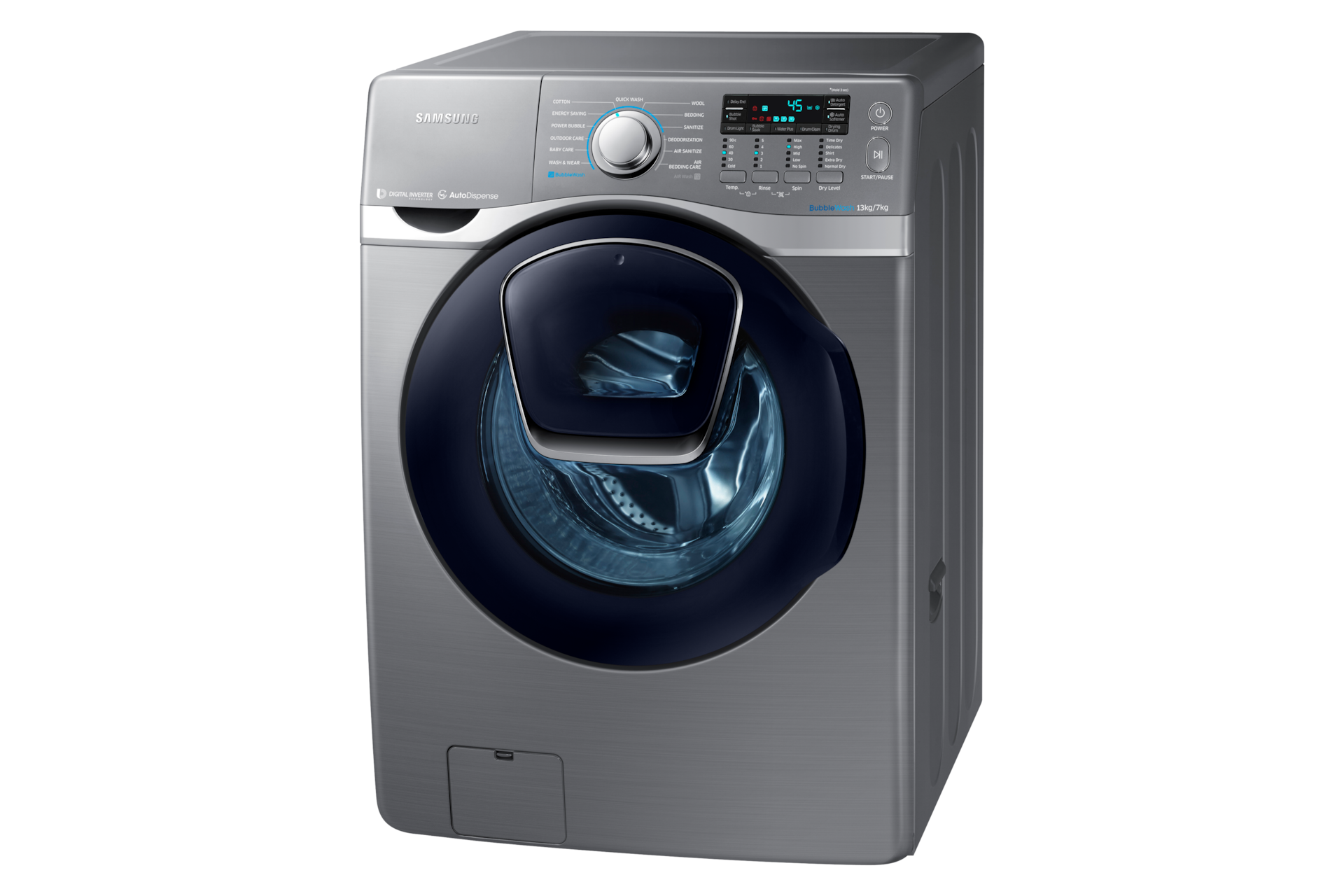 AddWash™ 13KG Front Loader/ 7kg Dryer with AddDoor (WD13J7825KP ...