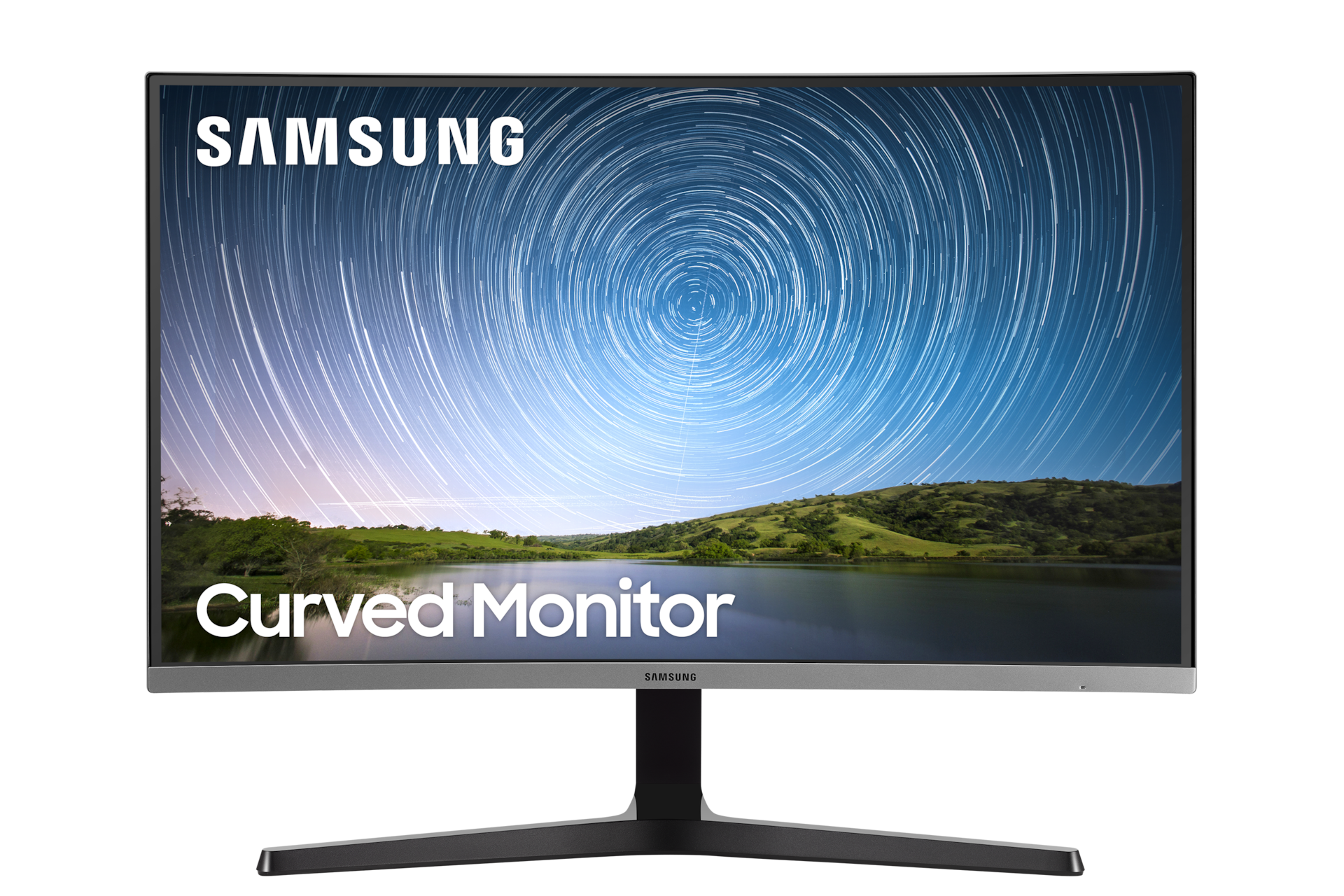 32 Fhd Curved Cr50 Computer Monitor Samsung Australia Samsung