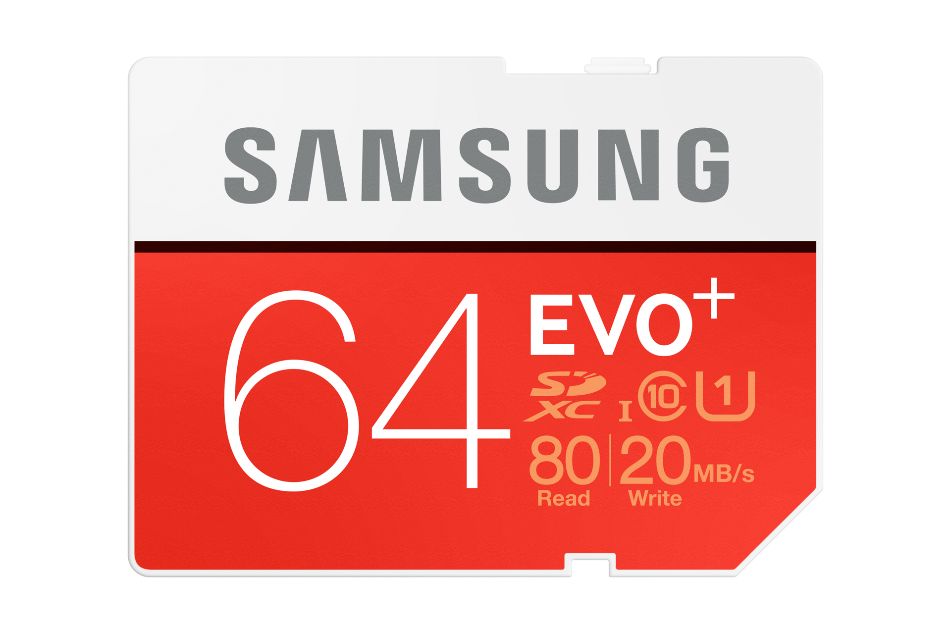 Carte microSDXC 64GB UHS Speed Class 3 UHS-I 80MB/s + adapt./photo