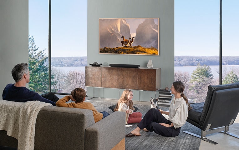 43 Qled 4k Tv Tv Meets Art With The Frame Tv Samsung Au