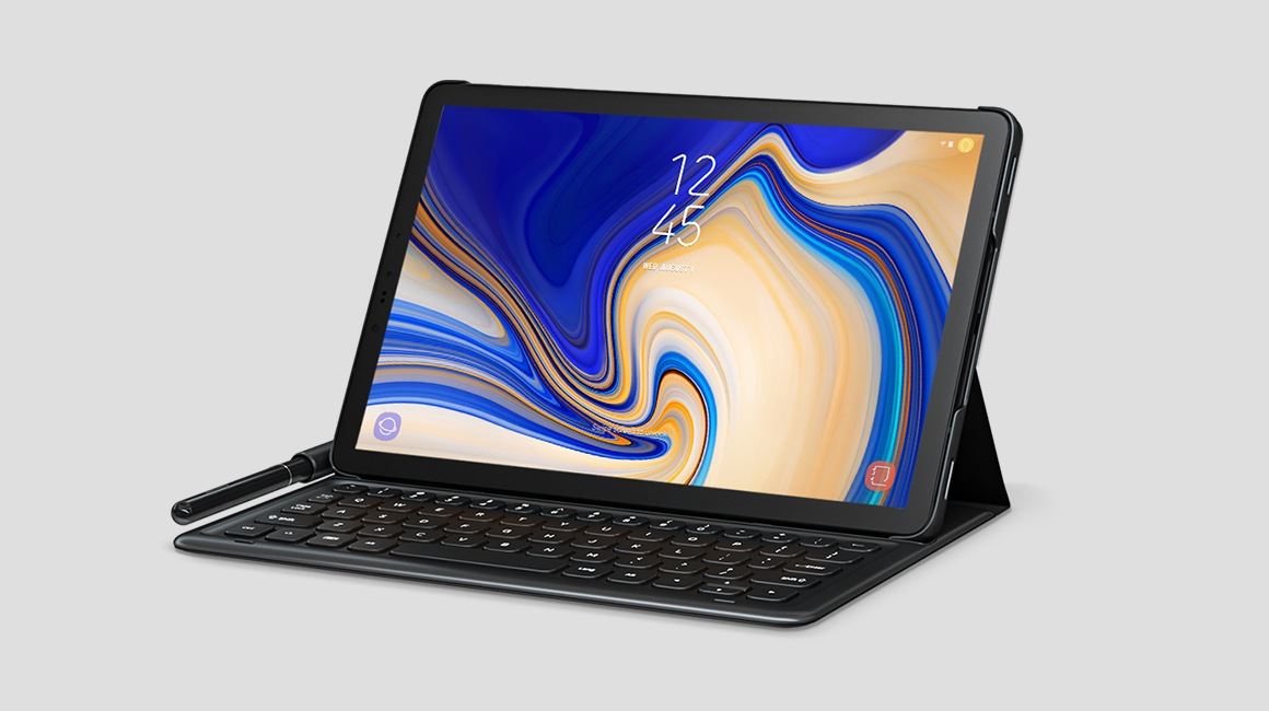 Samsung Tab S4 Keyboard Cover - Black (Black) | Samsung AU