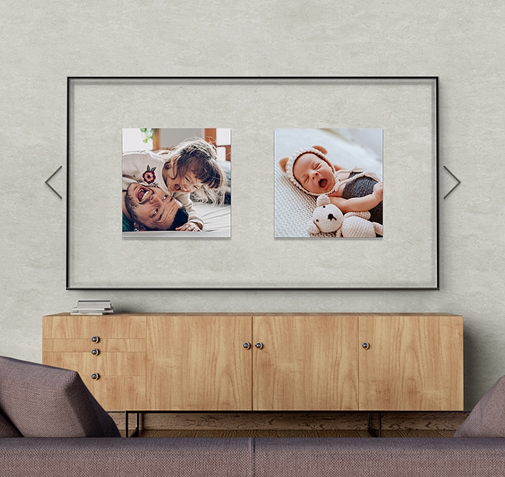 Beautiful memories deserve a big screen. SAMSUNG 55" Crystal 4K Smart UHD TV UA55TU8000