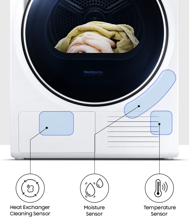 Samsung Heat Pump Dryer 9kg does not need a vent Appliance City