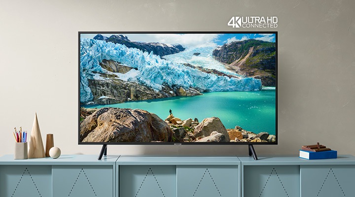 Samsung TV 43 Smart 4K Crystal UHD - Série 7 43AU7100 - Electro Mall