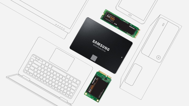 SAMSUNG 860 EVO Series mSATA 250GB SATA III V-NAND 3-bit MLC Internal Solid  State Drive (SSD) MZ-M6E250BW 