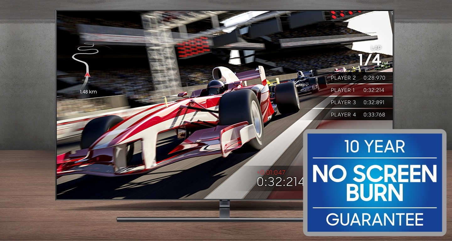 10 Year No Screen Burn Guarantee 