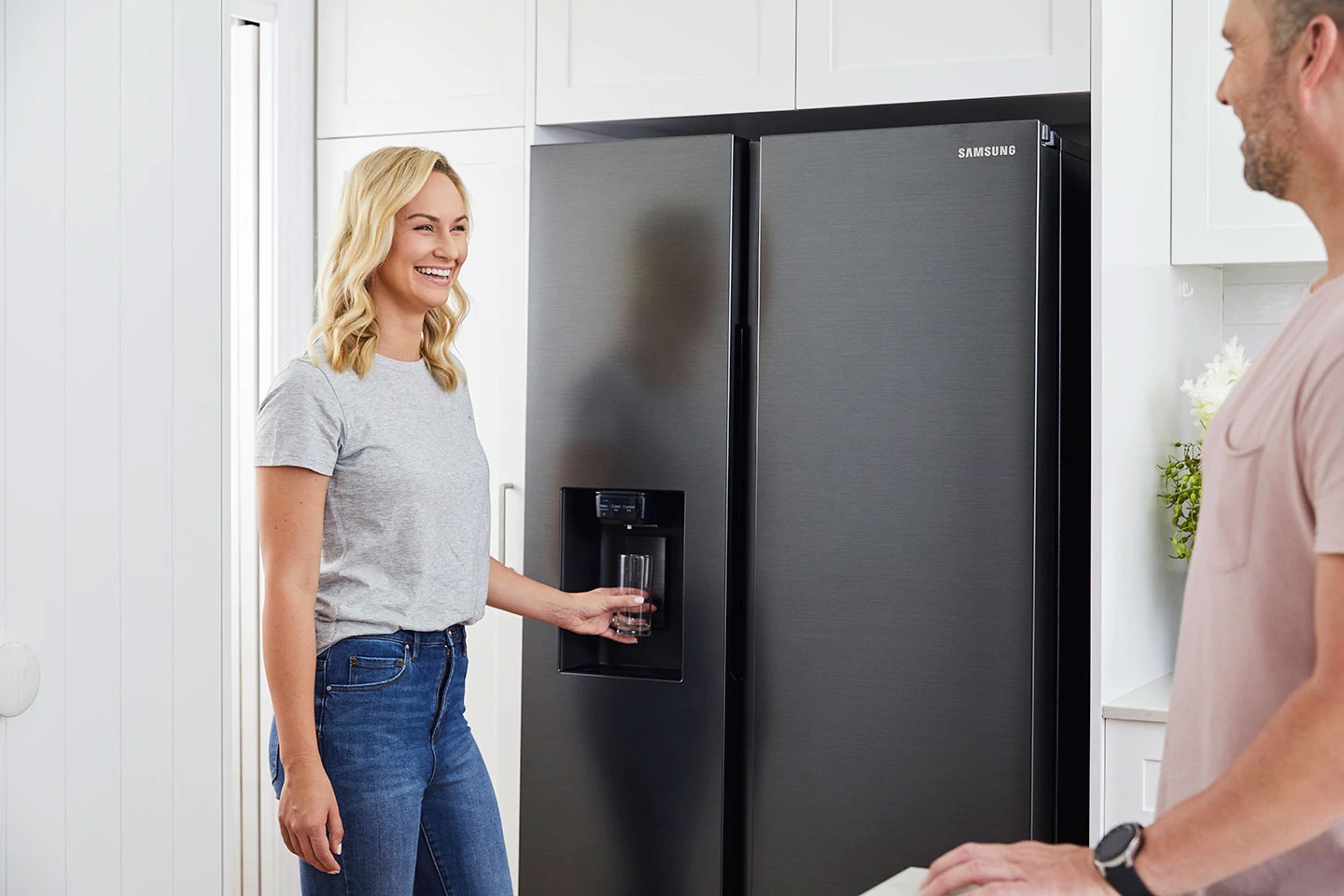 Samsung 676L Side by Side Refrigerator SRS673DMB Electronics Centre