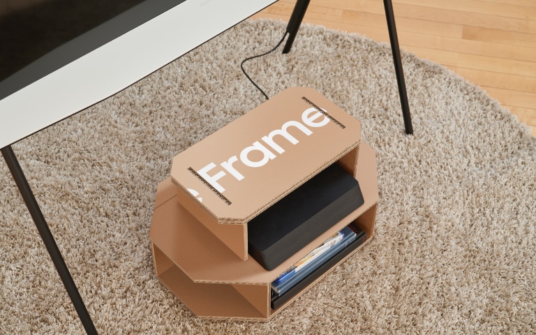 The Frame - Eco Packaging TV Console