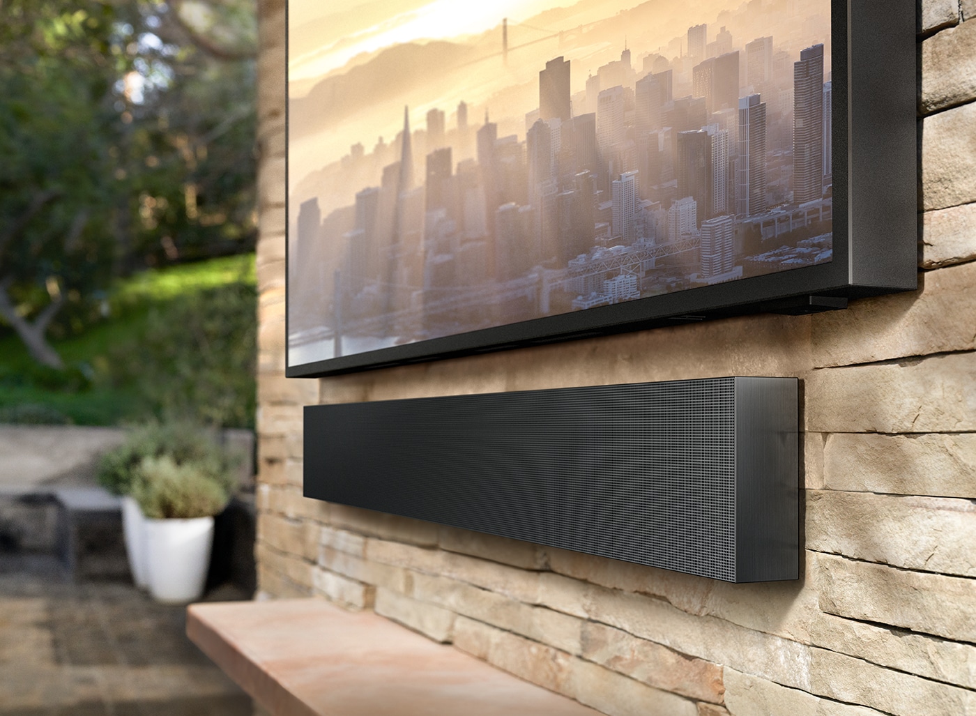 Samsung55 inch The Terrace QLED 4K Smart TV Outdoor TVMelbourne Hi Fi