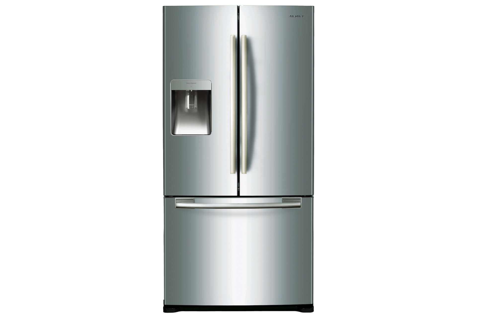 Samsung double door fridge freezer with store water dispenser