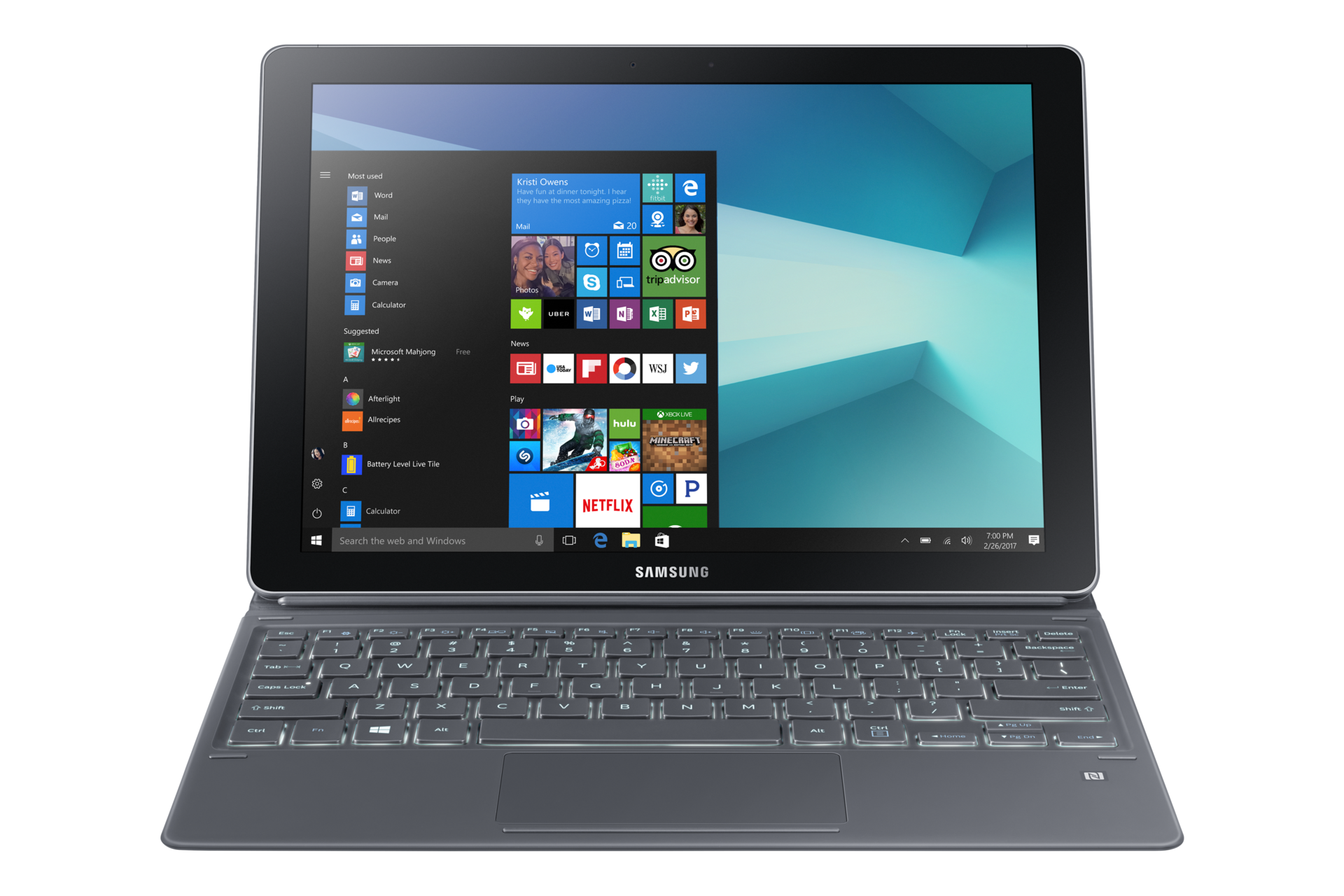 Galaxy Book (12.0”, Wi-Fi) | SM-W720NZKBXSA | Samsung Business Australia