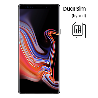 Dual Sim front black