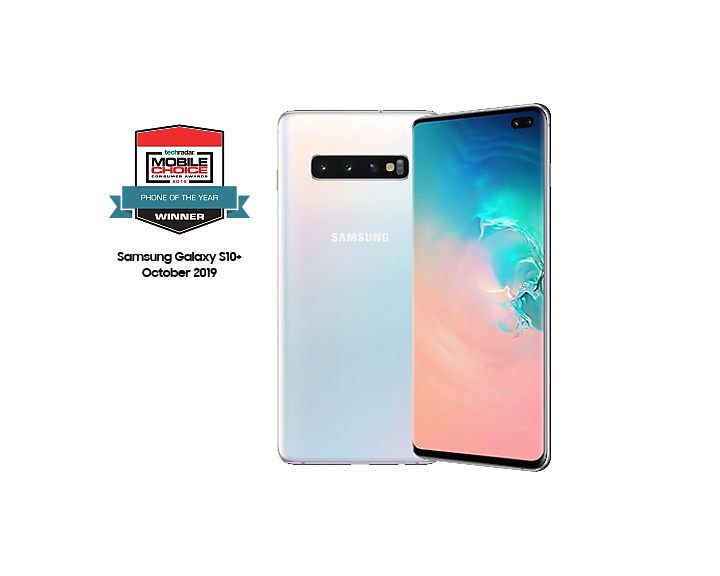 Galaxy S10 Prism White 128 GB SIMフリー - スマートフォン本体