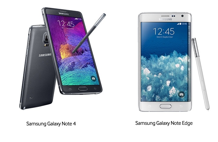 Samsung Launches Galaxy Note 4 Note Edge Smartphones In Australia Samsung Australia