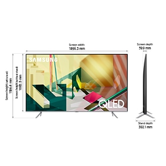 QA85Q70TAWXXY-dimension