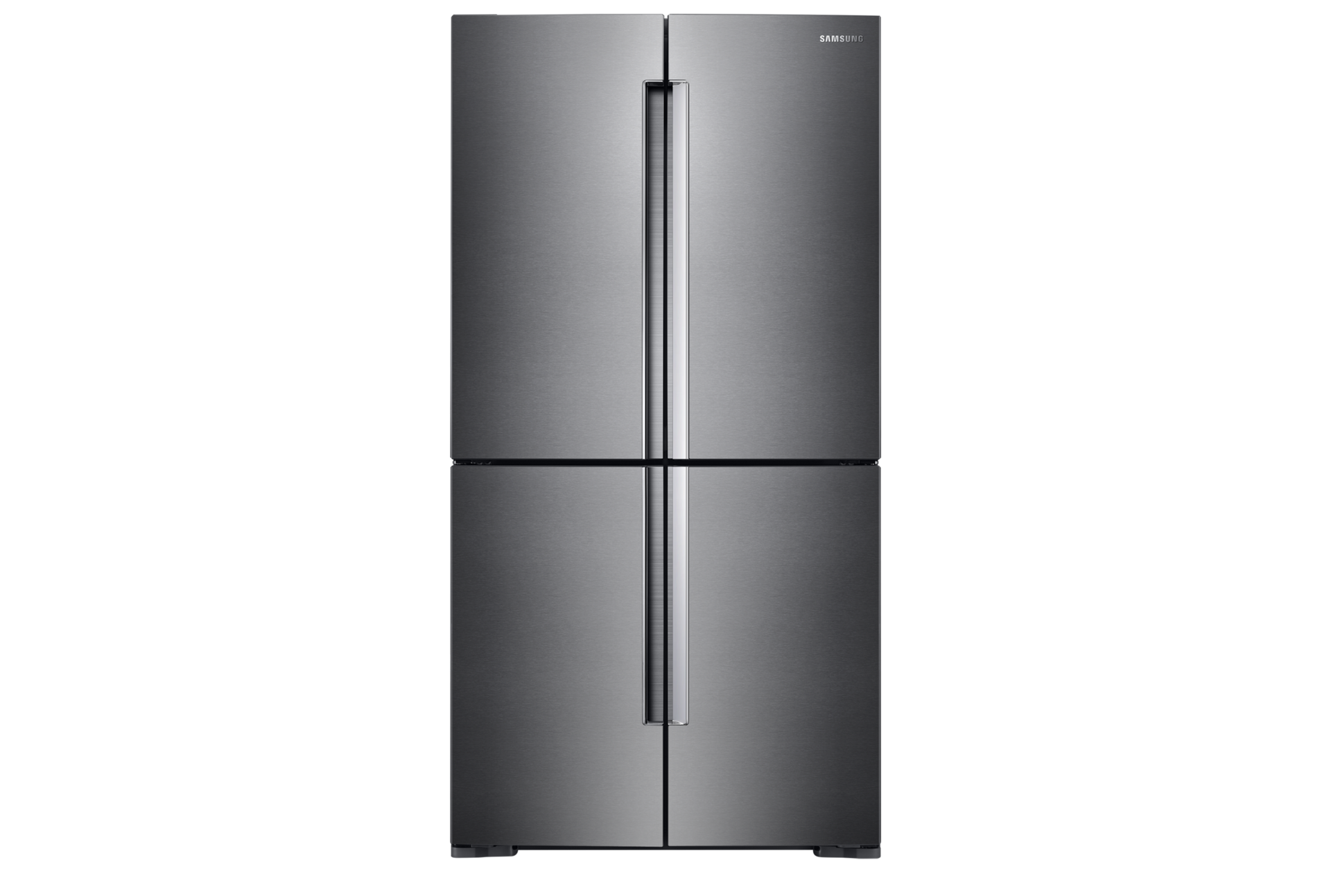 Samsung 22 2 Cu Ft Family Hub 4 Door French Door Recessed Handle Smart Refrigerator In Stainless Steel Counter Depth Rf23m8570sr The Home Depot