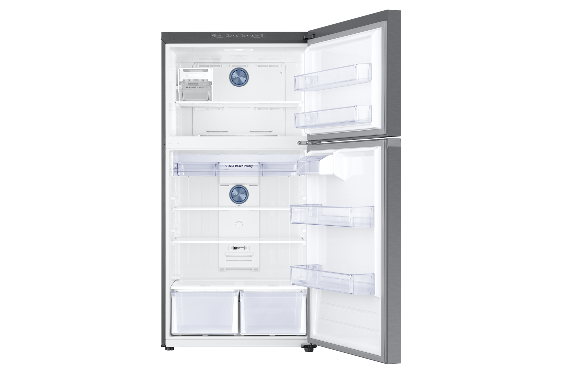 front-open-without-food Silver