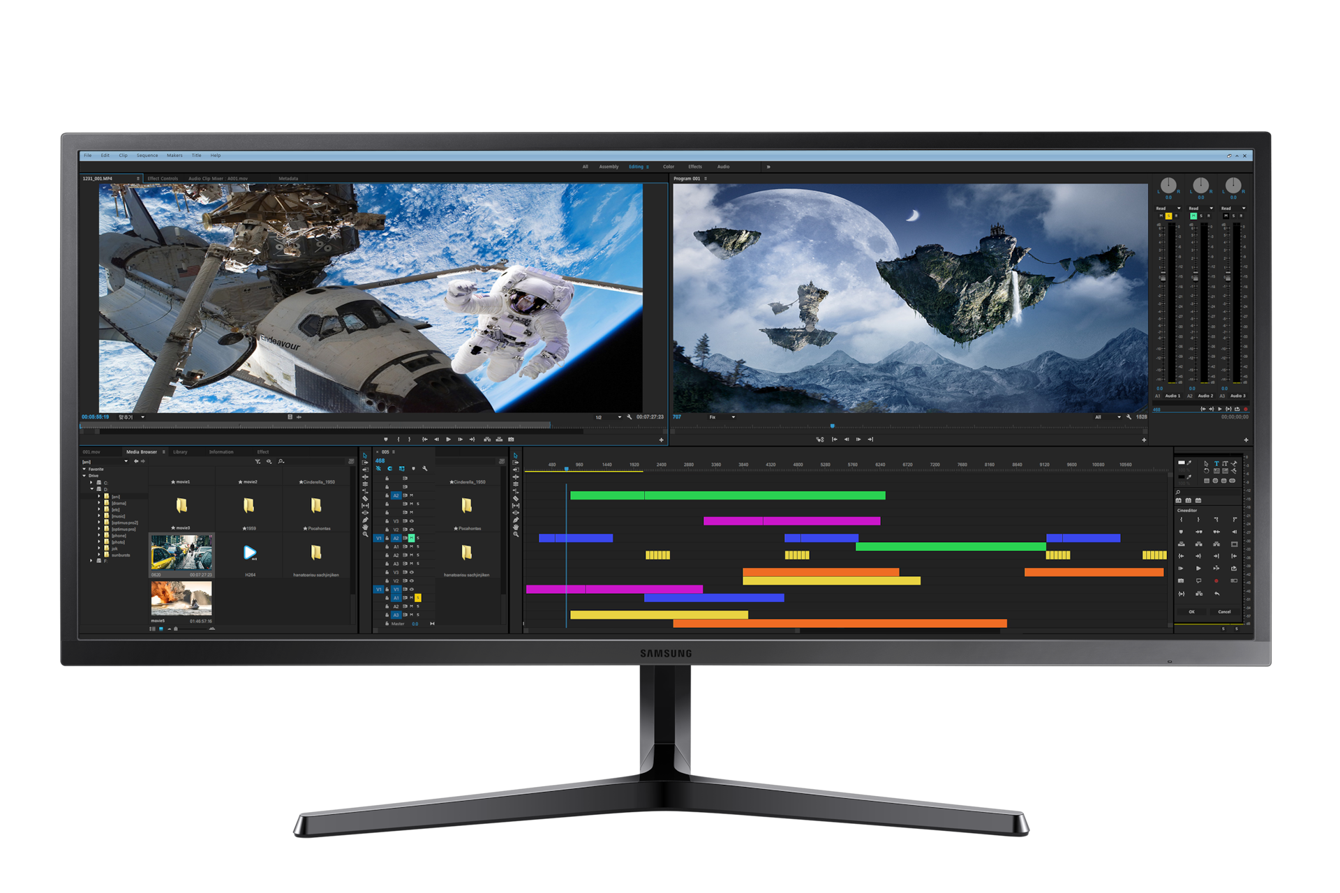 34 Ultra Wqhd Monitor With 21 9 Wide Screen Samsung Australia