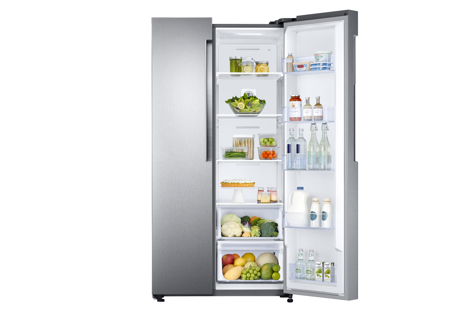 front-half-open-with-food silver