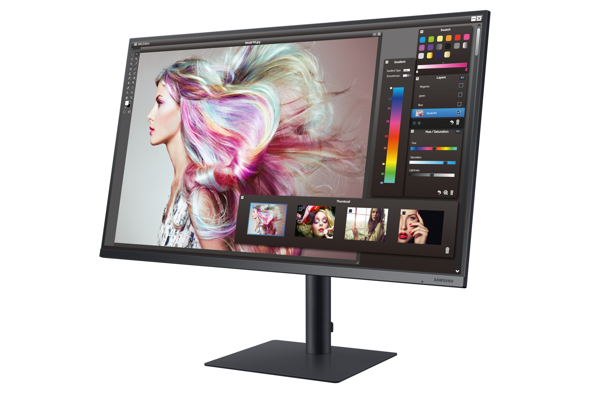 32 Uhd Professional Monitor With Thunderbolt 3 Samsung Australia