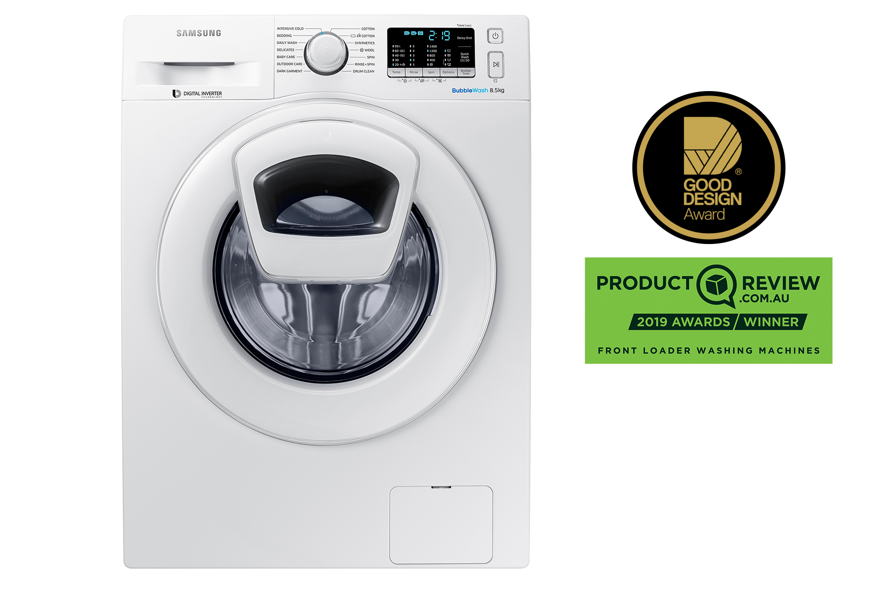 8.5kg AddWash™ Front Load Washer - WW85K5410WW | Samsung Support 