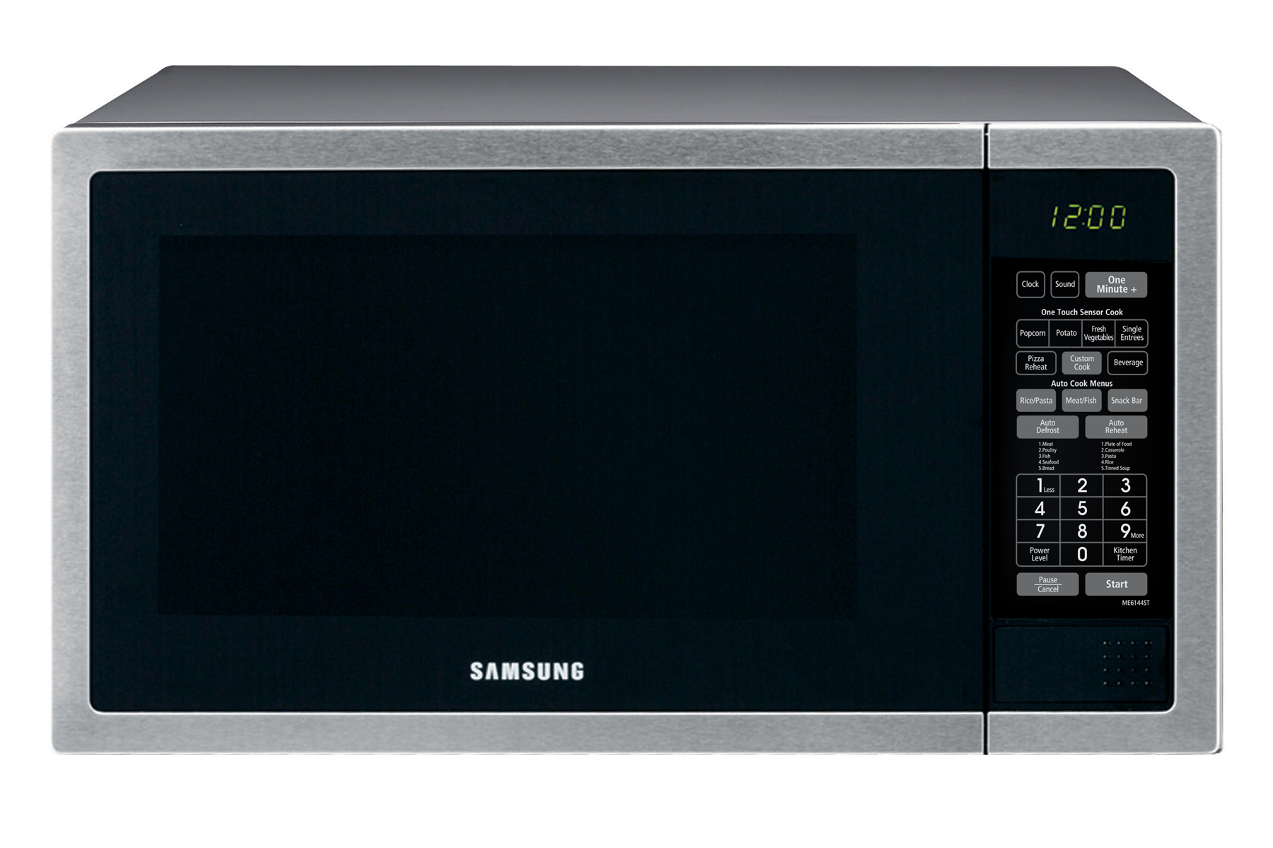40L stainless steel microwave (ME6144ST) | ME6144ST/XSA | Samsung Australia