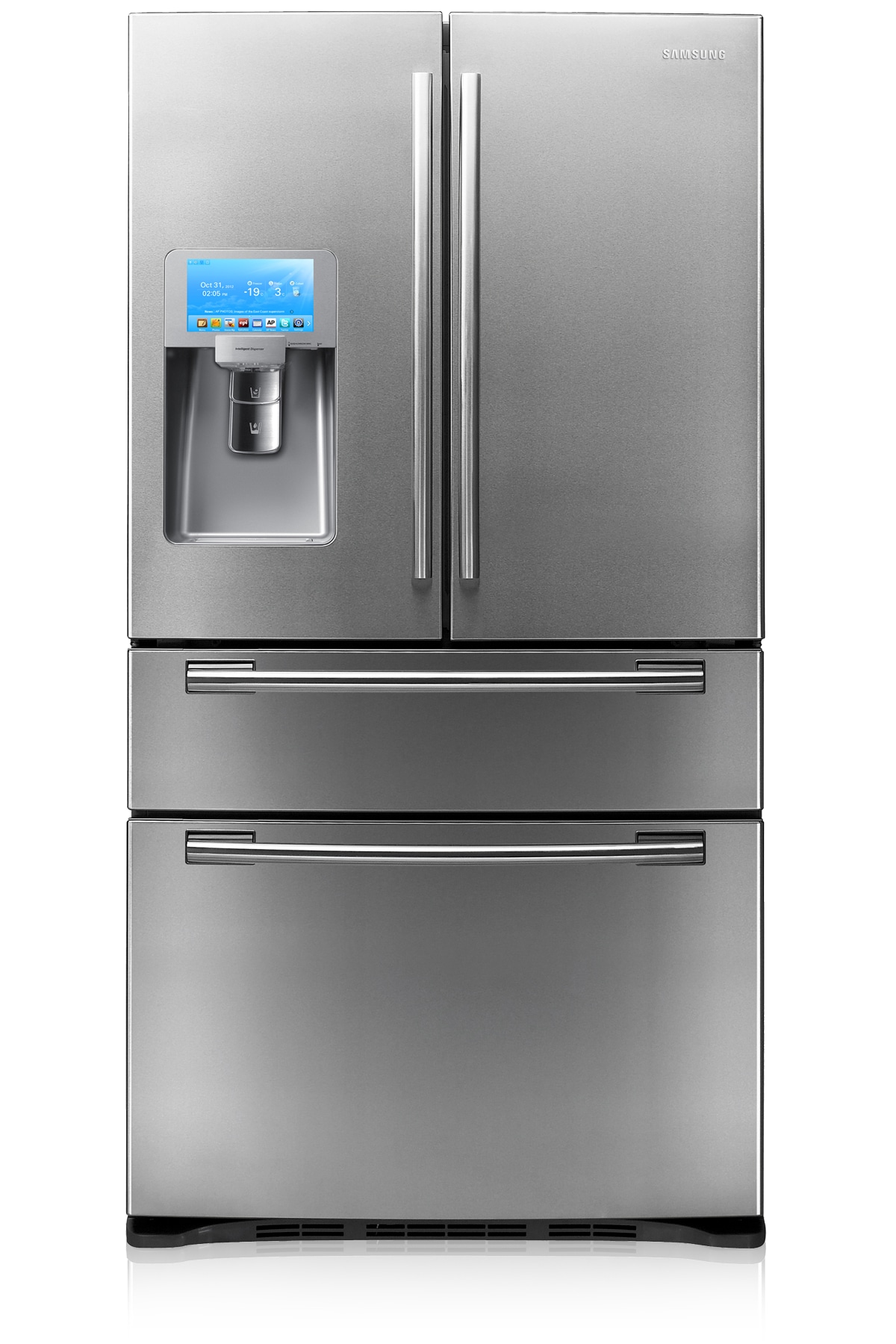 800L French Door Refrigerator - SRF800WGDLS