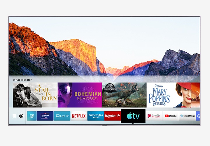 QLED nu ook geschikt voor de nieuwe Apple TV-app