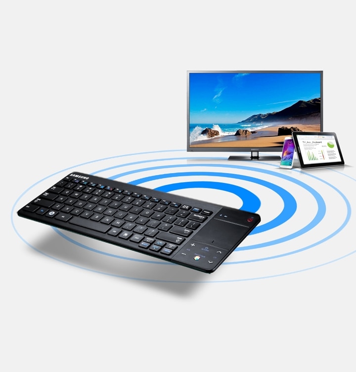 Smart TV Wireless Bluetooth Keyboard