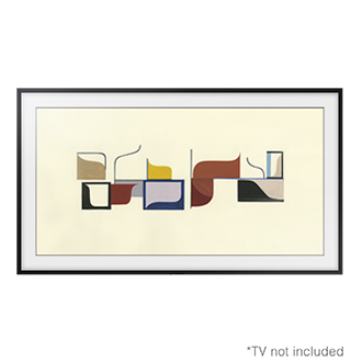 Lijst 55” black metal Frame