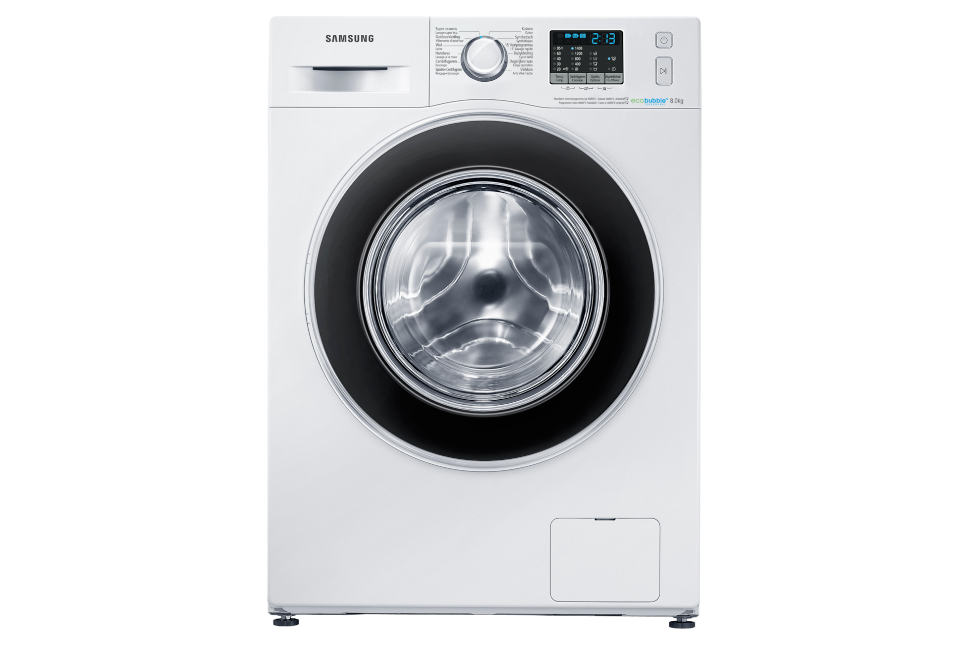 Klas Rijpen dun 8KG EcoBubble™ Wasmachine WF81F5ECW4W | Samsung Service BE