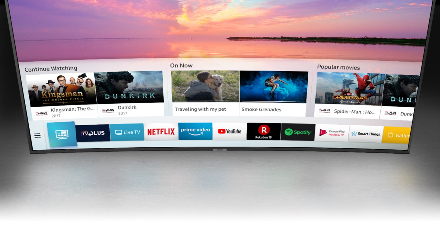 Curved UHD Smart TV