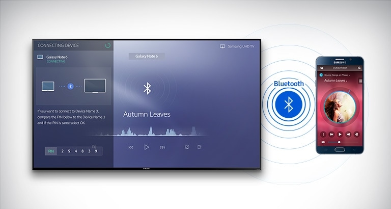 Samsung Hospitality Displays Bluetooth