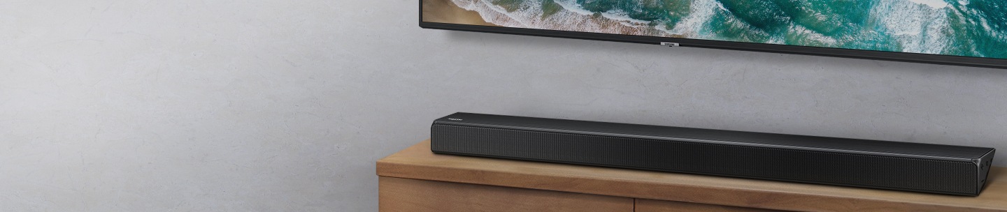 Soundbar optimisée pour les téléviseurs Samsung