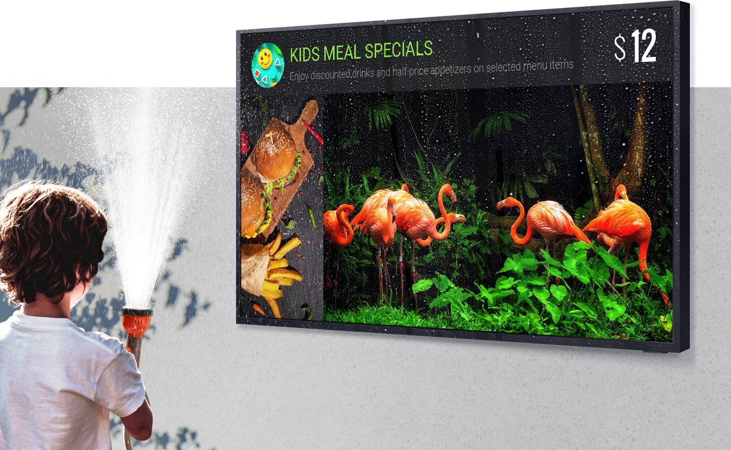 Телевизор, създаден за живота на открито